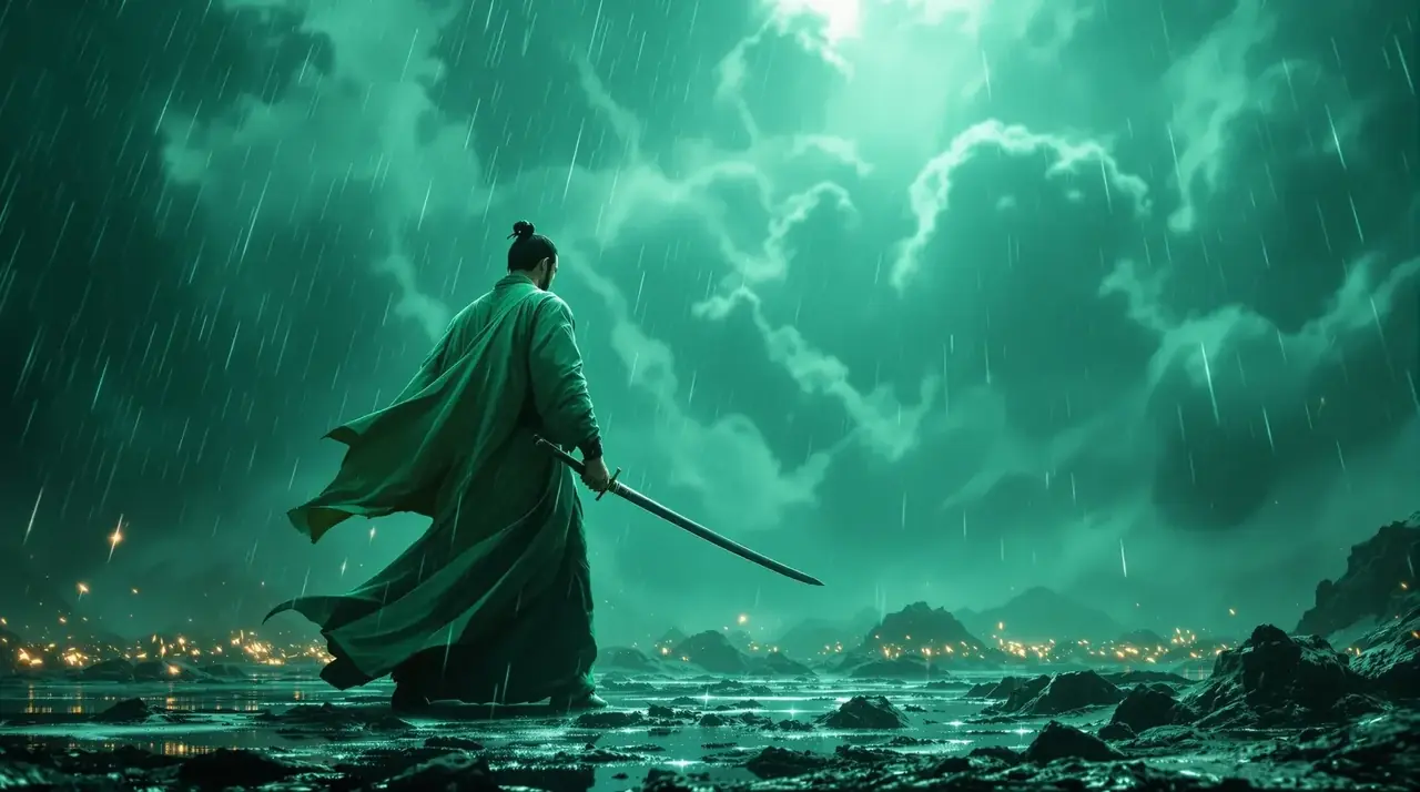 江湖夜雨 - 朝堂倾轧之下,一位江湖游侠卷入惊天权谋。 江湖夜雨